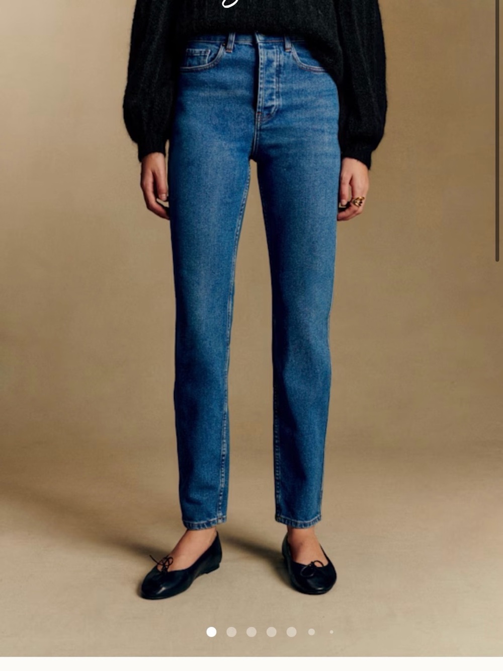 Sezane Brut Straight Leg Jeans